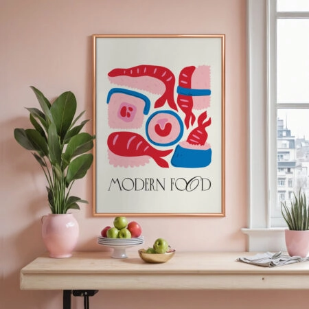Πόστερ ABSTRACT SUSHI - Food & Drink