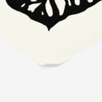 Πόστερ BLACK AND WHITE FLORAL 15