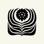 Πόστερ BLACK AND WHITE FLORAL 18