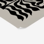 Πόστερ BLACK AND WHITE FLORAL 4