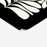 Πόστερ BLACK AND WHITE FLORAL 6