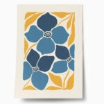 Πόστερ BLUE AND YELLOW FLOWERS 2