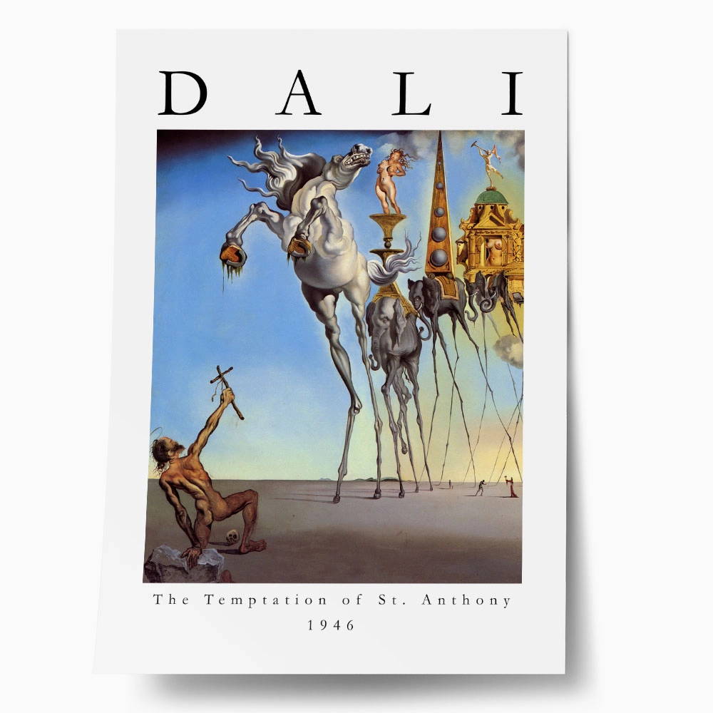 Πόστερ DALI - THE TEMPTATION OF ST ANTHONY