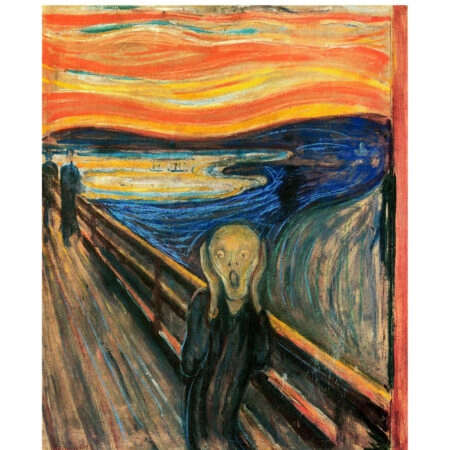 Πόστερ EDVARD MUNCH - THE SCREAM - Διασημοι Ζωγραφοι Sticky 3