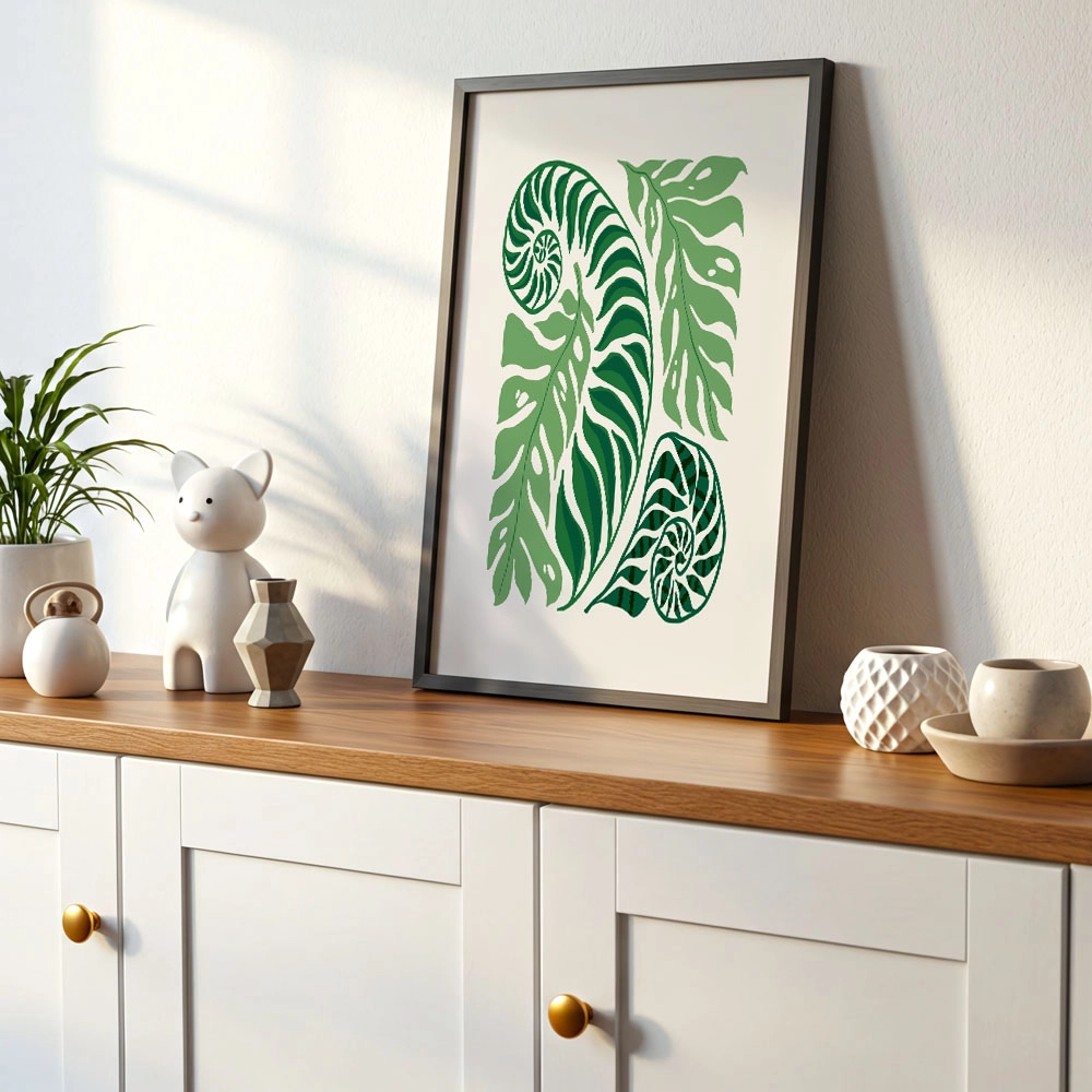 Πόστερ FLORAL MATISSE STYLE