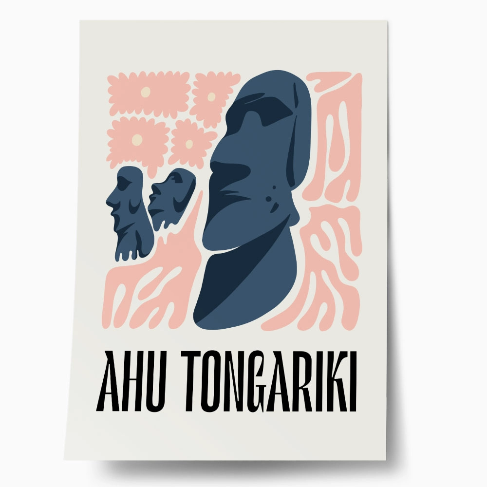 Πόστερ TRAVEL AHU TONGARIKI