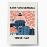 Πόστερ FLORAL TRAVEL SAINT MARK'S BASILICA