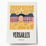 Πόστερ FLORAL TRAVEL VERSAILLES FRANCE