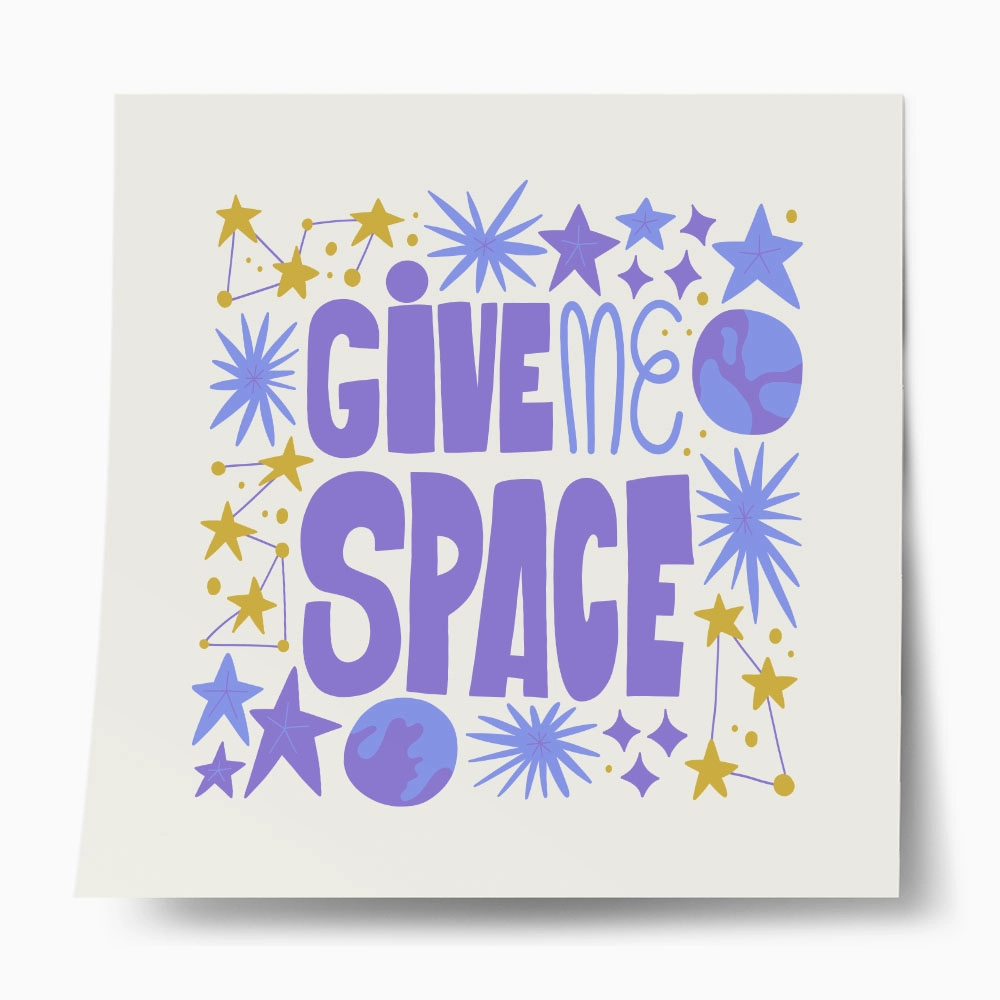 Πόστερ GIVE ME SPACE
