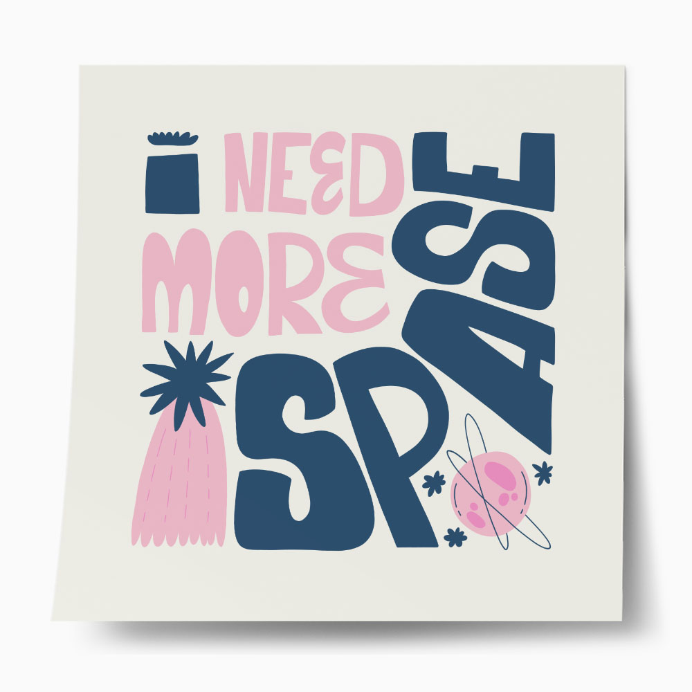 Πόστερ I NEED MORE SPACE 2
