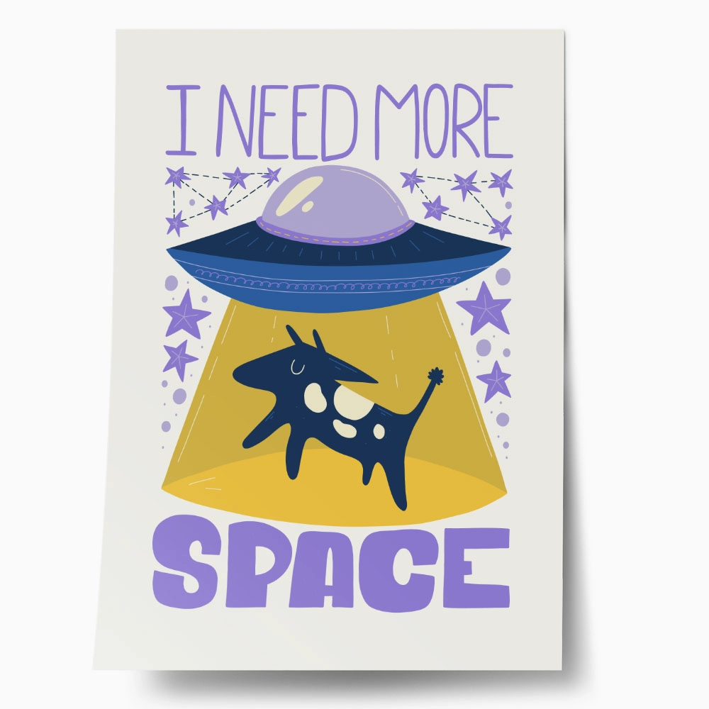 Πόστερ I NEED MORE SPACE 3