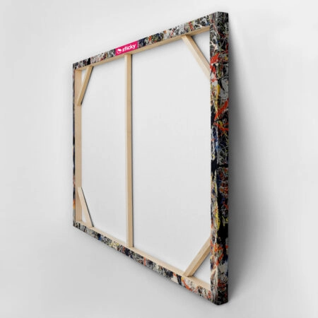 Πινακας σε καμβά JACKSON POLLOCK - BLUE POLES - Pollock Jackson Sticky 4