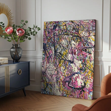 Πινακας σε καμβά JACKSON POLLOCK - EYES BLIND SPOTS - Pollock Jackson