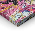 Πινακας σε καμβά JACKSON POLLOCK - EYES BLIND SPOTS
