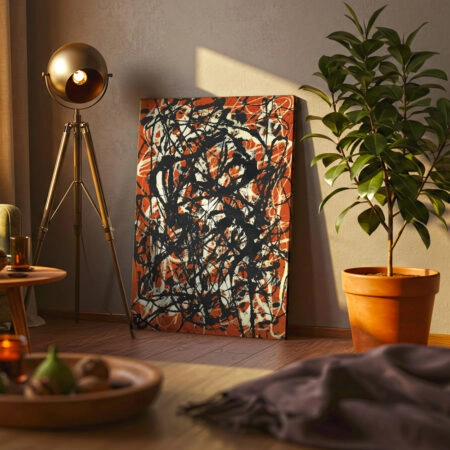 Πινακας σε καμβά JACKSON POLLOCK - FREE FORM 1946 - Pollock Jackson