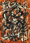 Πινακας σε καμβά JACKSON POLLOCK - FREE FORM 1946