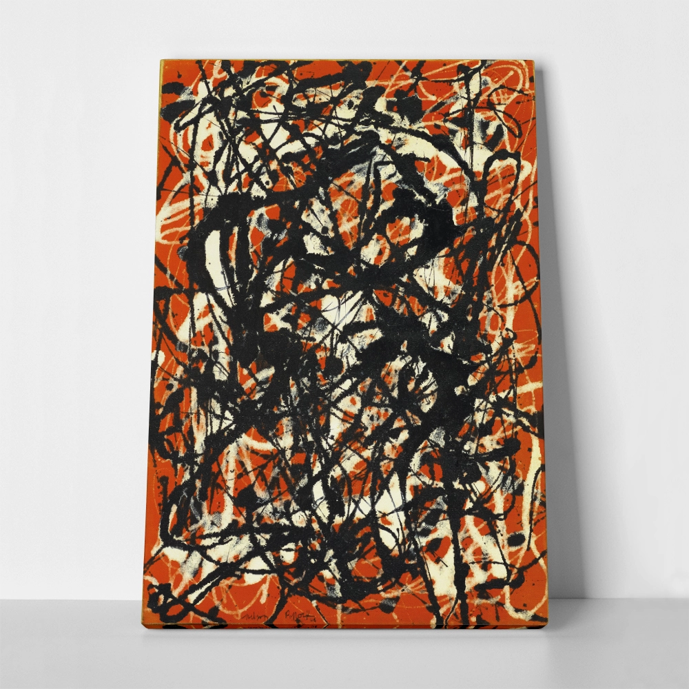 Πινακας σε καμβά JACKSON POLLOCK - FREE FORM 1946