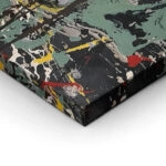 Πινακας σε καμβά JACKSON POLLOCK - GREEN SILVER