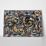 Πινακας σε καμβά JACKSON POLLOCK - OCEAN GREYNESS