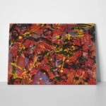 Πινακας σε καμβά JACKSON POLLOCK - RED COMPOSITION 1946