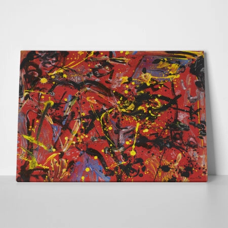 Πινακας σε καμβά JACKSON POLLOCK - RED COMPOSITION 1946 - Pollock Jackson Sticky 1