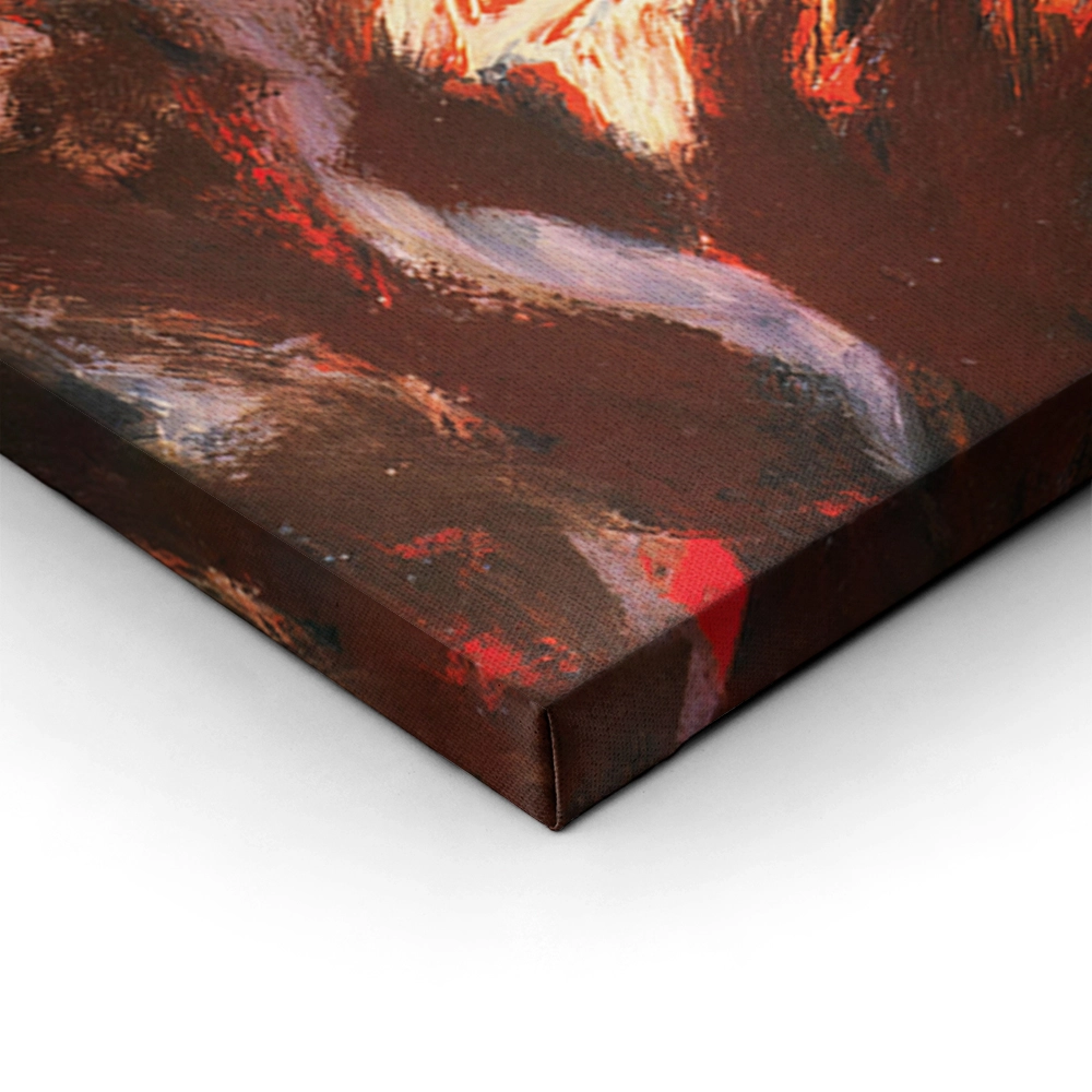 Πινακας σε καμβά JACKSON POLLOCK - THE FLAME
