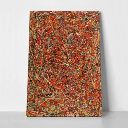 Πινακας σε καμβά JACKSON POLLOCK - THE FURY 1943 - Pollock Jackson Sticky 1