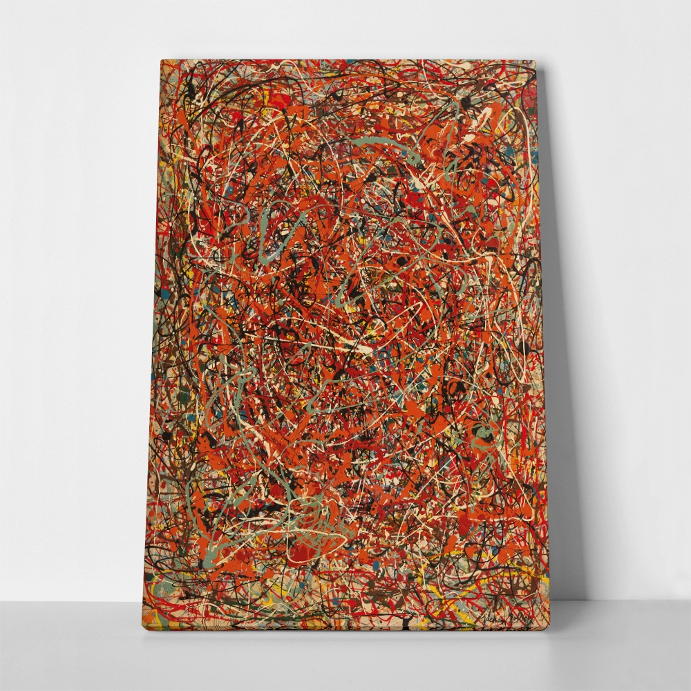 Πινακας σε καμβά JACKSON POLLOCK - THE FURY 1943