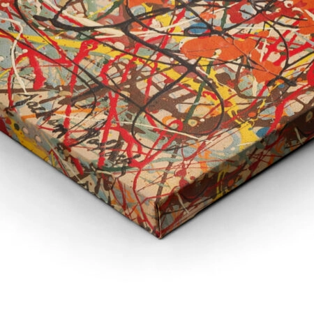 Πινακας σε καμβά JACKSON POLLOCK - THE FURY 1943 - Pollock Jackson Sticky 2
