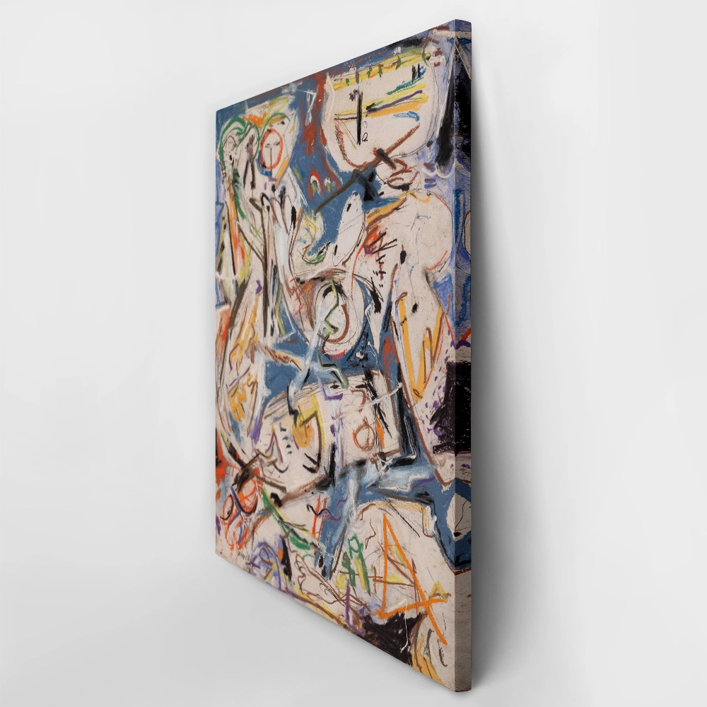 Πινακας σε καμβά JACKSON POLLOCK - UNTITLED 1945