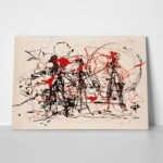Πινακας σε καμβά JACKSON POLLOCK - UNTITLED no2