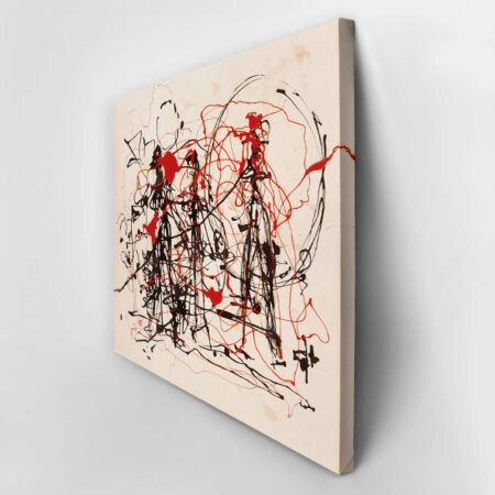 Πινακας σε καμβά JACKSON POLLOCK - UNTITLED no2 - Pollock Jackson Sticky 7