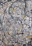 Πινακας σε καμβά JACKSON POLLOCK - WATERY PATHS