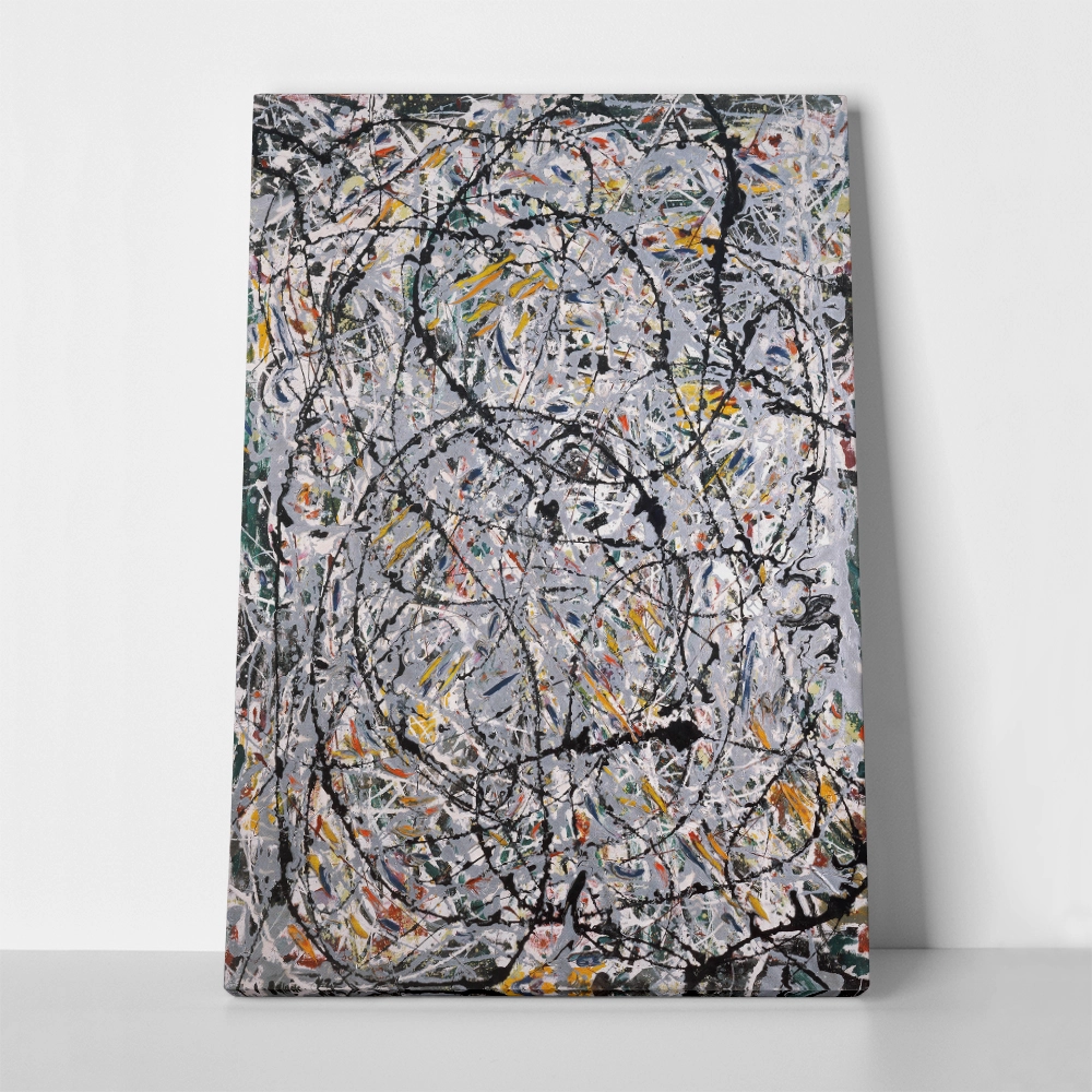 Πινακας σε καμβά JACKSON POLLOCK - WATERY PATHS