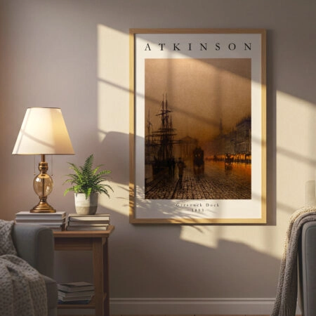 Πόστερ JOHN ATKINSON - GREENOCK DOCK - Διασημοι Ζωγραφοι