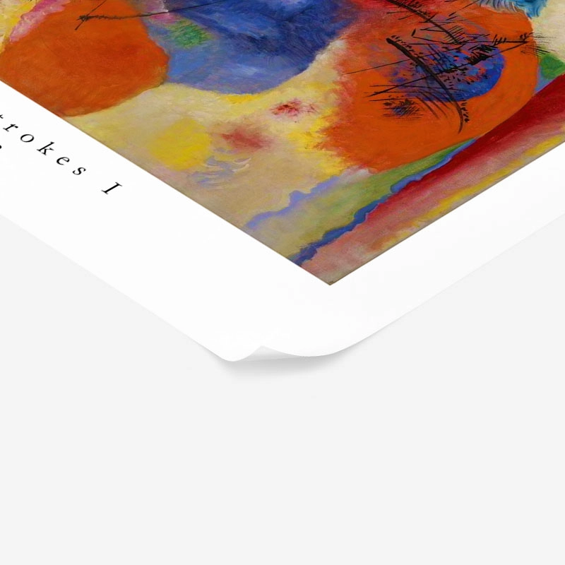 Πόστερ KANDINSKY - BLACK STROKES I