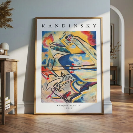 Πόστερ KANDINSKY - COMPOSITION No4 - Posters