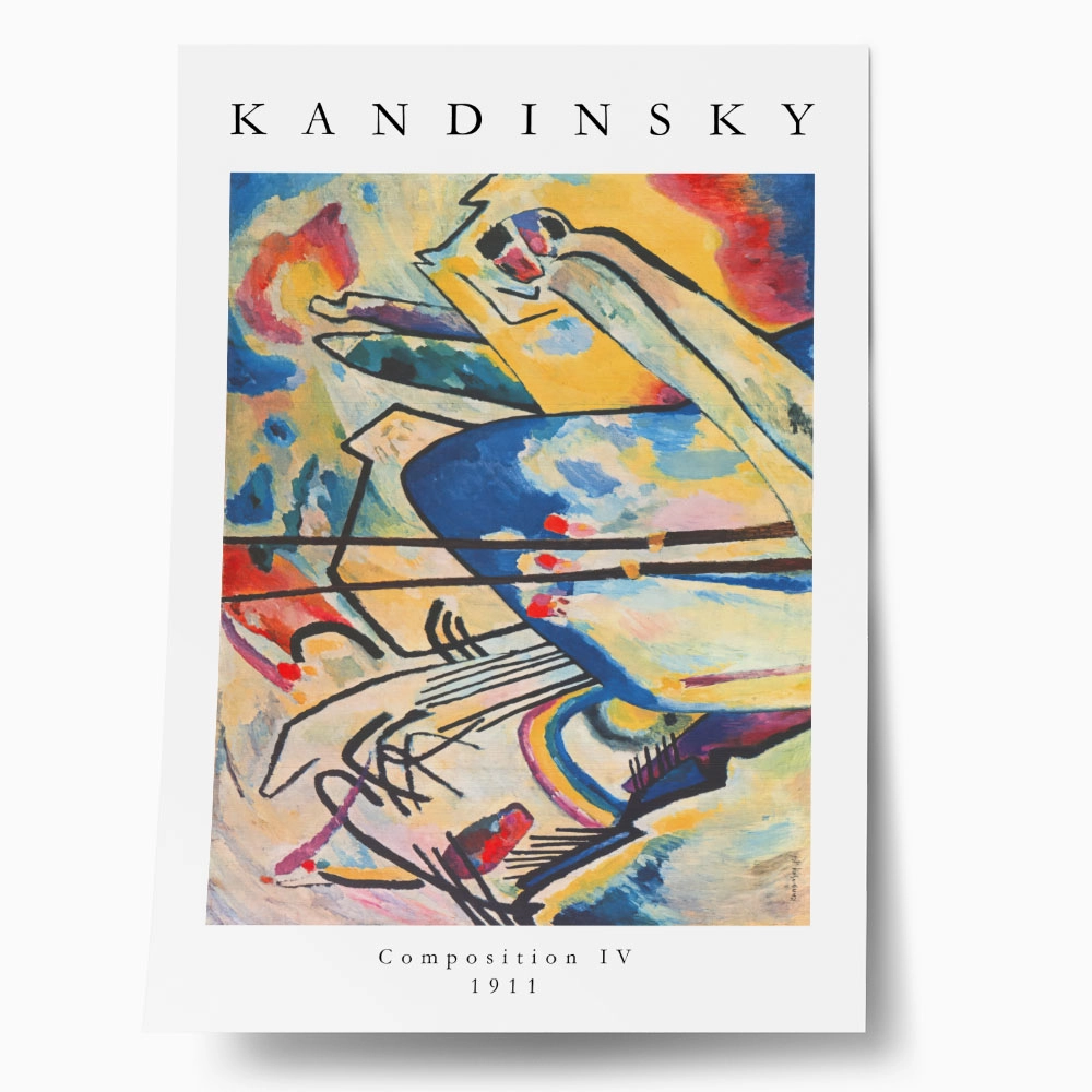 Πόστερ KANDINSKY - COMPOSITION No4