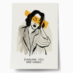 Πόστερ LADYLIKE DARLING YOU ARE MAGIC