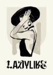 Πόστερ LADYLIKE WOMAN WITH HAT