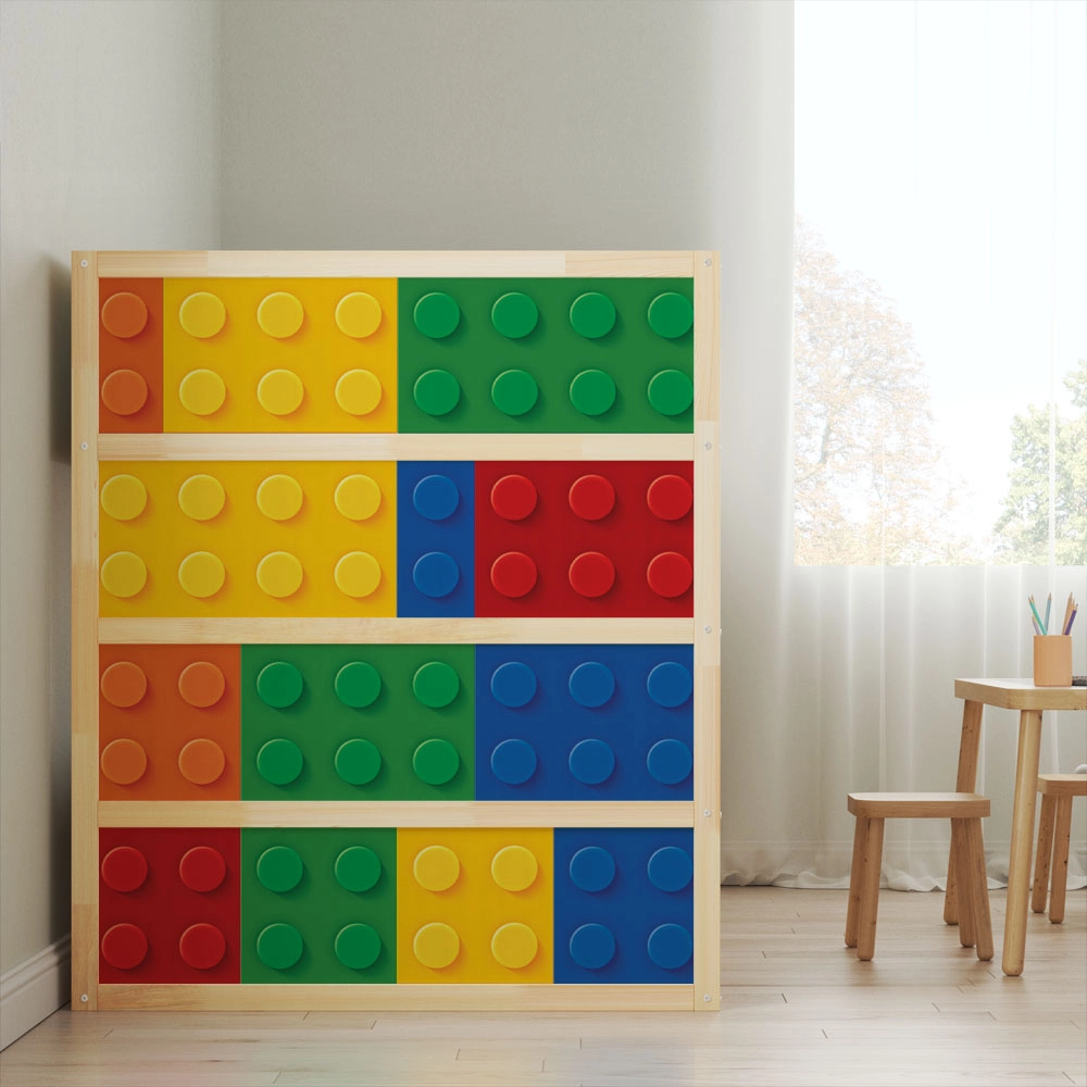 Αυτοκολλητα Επίπλων για Κρεβάτι KURA LEGO