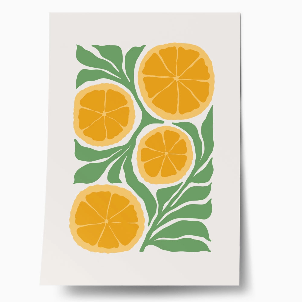 Πόστερ ORANGES MATISSE STYLE