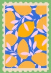 Πόστερ LEMONS STAMP ILLUSTRATION 2
