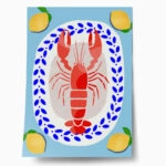 Πόστερ LOBSTER ILLUSTRATION