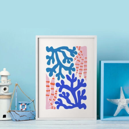 Πόστερ MATISSE STYLE CORAL 2 - Ζωα