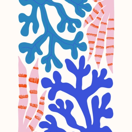Πόστερ MATISSE STYLE CORAL 2 - Ζωα Sticky 3