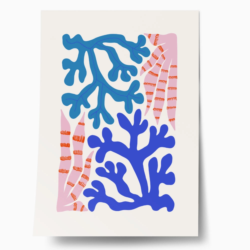 Πόστερ MATISSE STYLE CORAL 2
