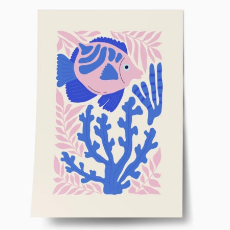 Πόστερ MATISSE STYLE FISH 4 - Παιδικά Sticky 1