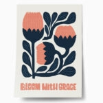 Πόστερ MATISSE STYLE FLORAL BLOOM WITH GRACE