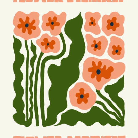 Πόστερ MATISSE STYLE FLORAL FLOWER MARKET 2 - Botanical - Λουλούδια Sticky 3
